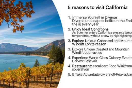 5 reasons to visit california before the end of the summer