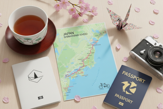 cycling across Shimanami Kaido