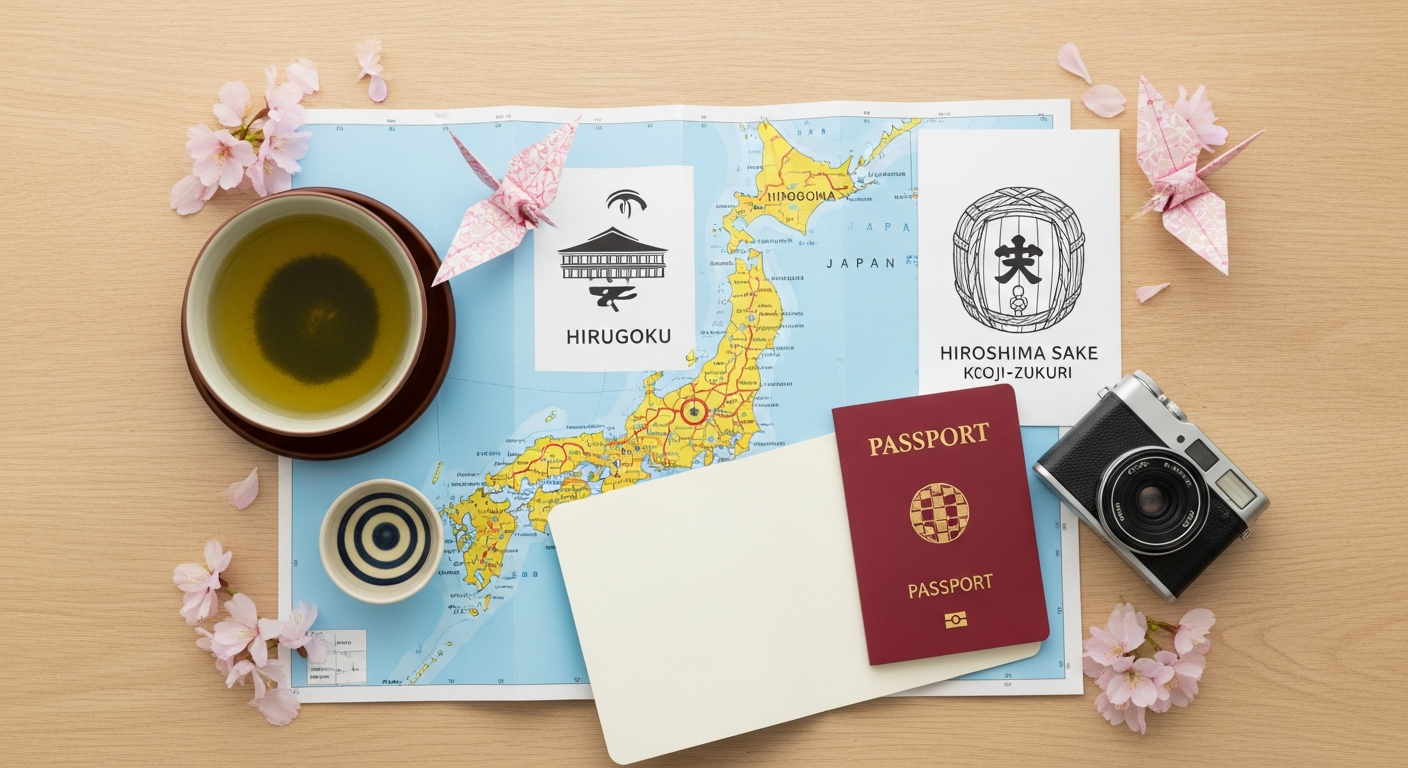 Hiroshima Sake Brewery Tour