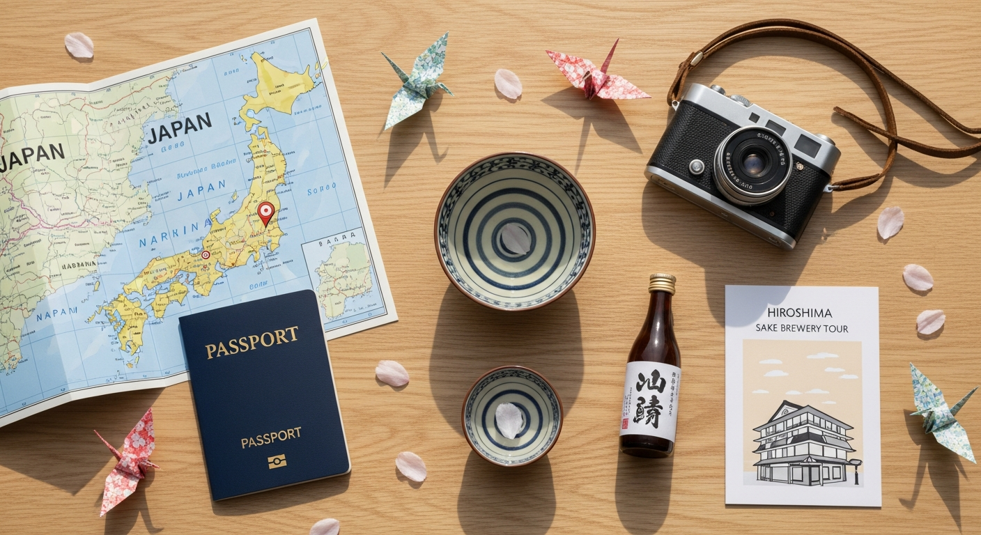 Hiroshima Sake Brewery Tour