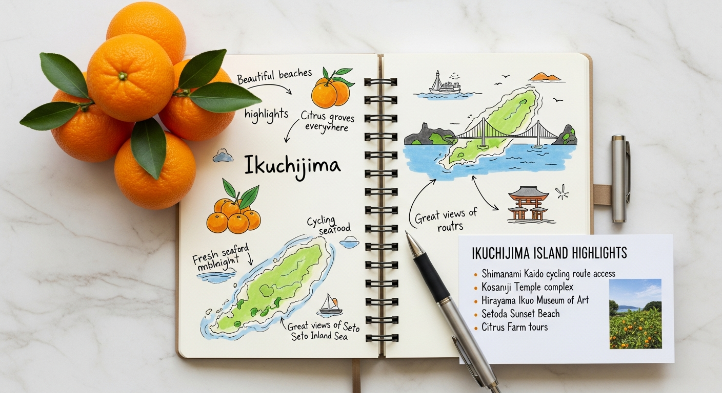 ikuchijima island guide shimanami