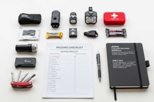 japan cycling trip packing list