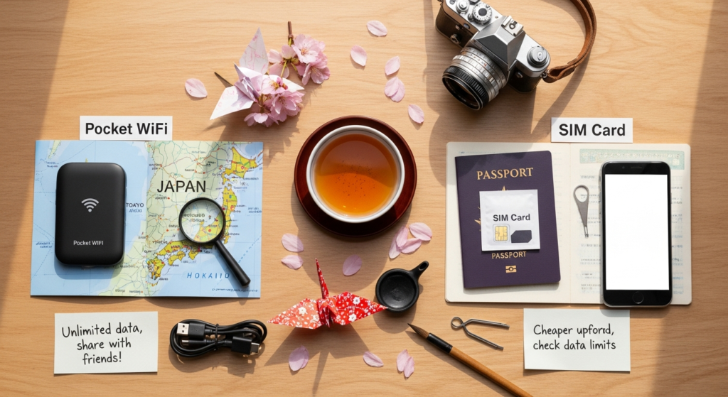 Japan pocket wifi vs SIM card
