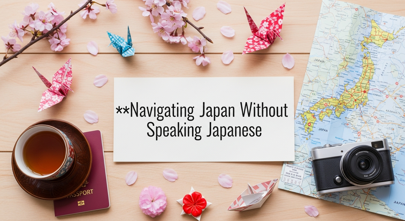 Navigating Japan Without Speaking Japanese