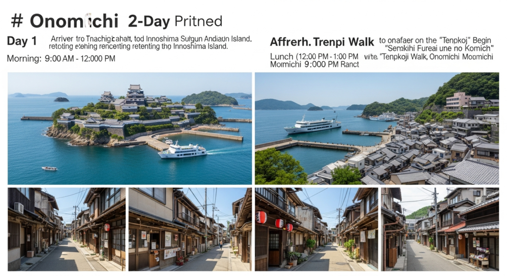 onomichi 2 day itinerary guide
