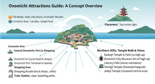 onomichi attractions guide — featured illustration
