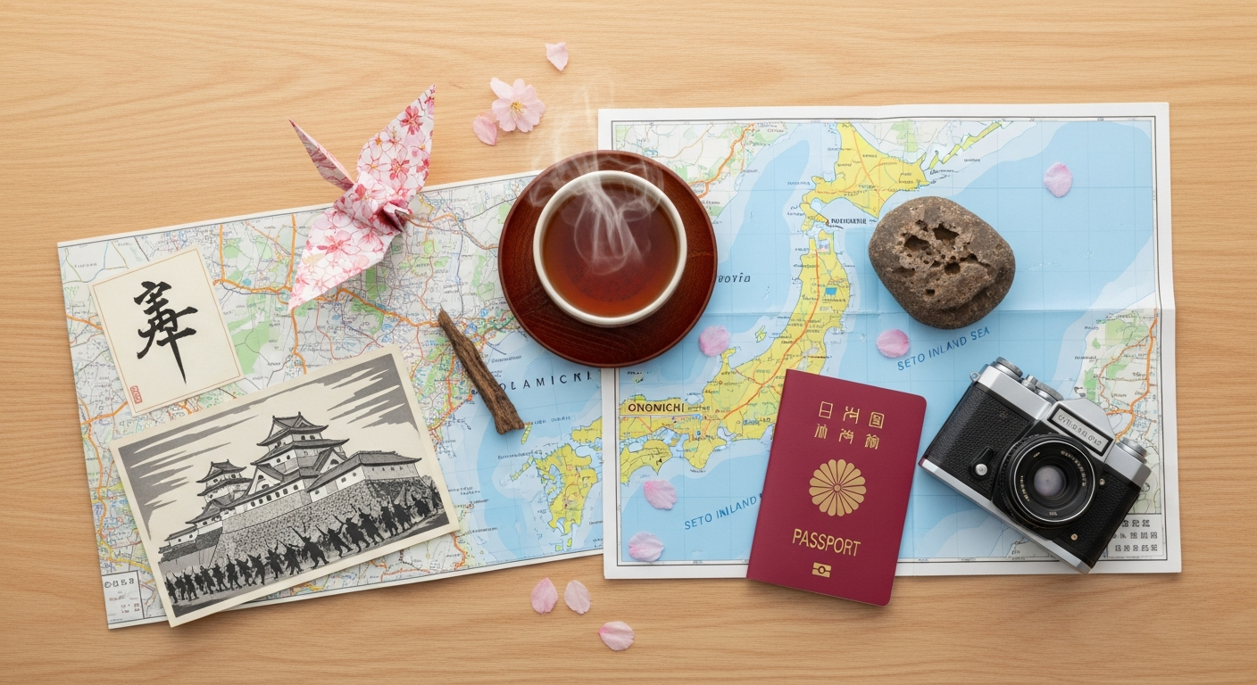 Onomichi Castle Ruins History