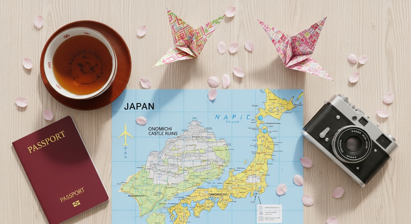 Onomichi Castle Ruins History