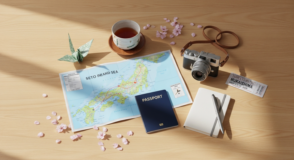 Onomichi ferry to Mukaishima