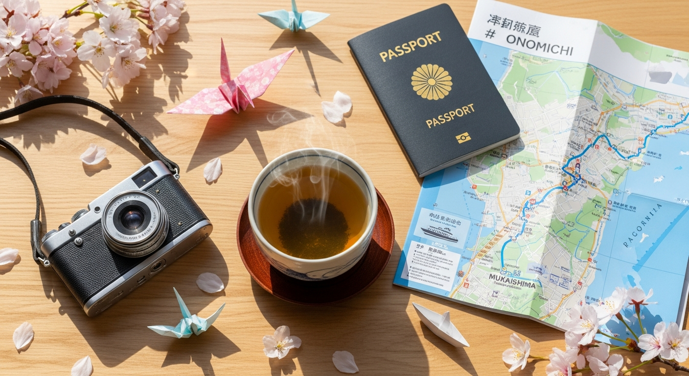 Onomichi Ferry To Mukaishima