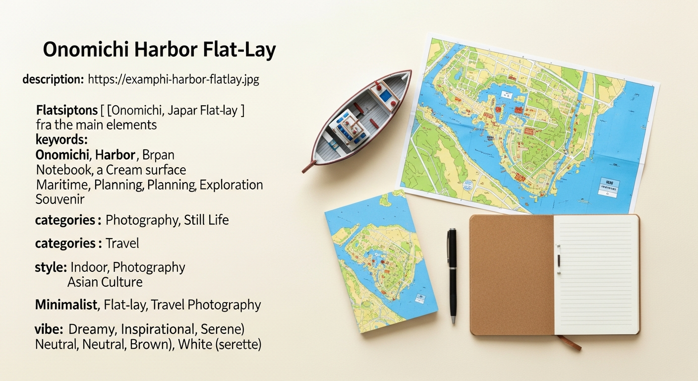 onomichi harbor area guide