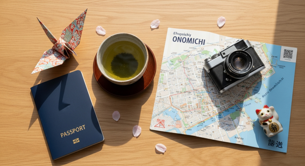 shopping in Onomichi Japan