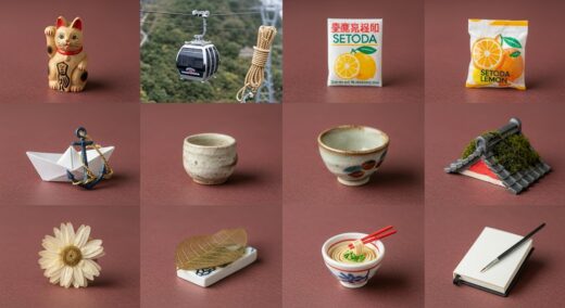 onomichi shopping guide &mdash; featured illustration